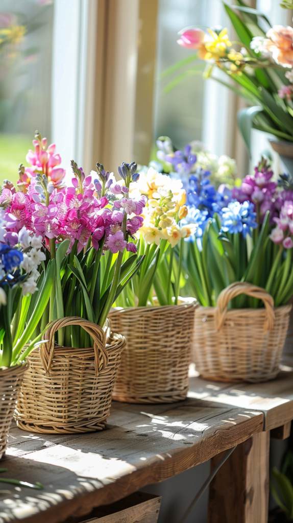 floral display for easter