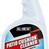 AL-NEW Patio Cushion Cleaner | Safe For Use On Outdoor Fabrics Such As Patio Cushions, Awnings, Furniture Covers, and more (32 Ounce)