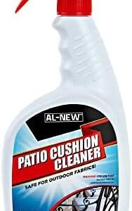 AL-NEW Patio Cushion Cleaner | Safe For Use On Outdoor Fabrics Such As Patio Cushions, Awnings, Furniture Covers, and more (32 Ounce)