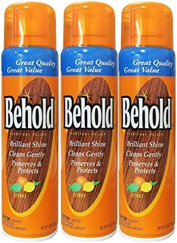 Furniture Polish, Citrus, 12.5 Oz (Pack of 3)