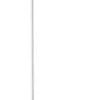 Globe Electric 67136 72" Torchiere Floor Lamp + Adjustable Reading Light, Matte White, Frosted Plastic Shade, 3-Step Rotary Switch on Socket, Living Room Décor, Reading Light, Home Essentials