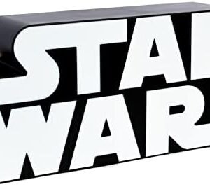 Paladone Star Wars Logo Light, Wall Mountable and Freestanding Star Wars Room Decor and Gifts for Men, Officially Licensed Merchandise, Multicolored, PP8024SW