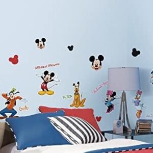 RoomMates RMK1507SCS Mickey and Friends Peel and Stick Wall Decals