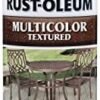 Rust-Oleum 223525 Stops Rust Multi-Color Textured Spray Paint, 12 Ounce (Pack of 1), Aged Iron, 12 Fl Oz