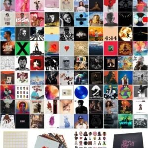 unique america 150 Pcs | Posters, Album Cover Posters, Posters For Bedroom, Room Decor, Rapper Posters For Room, Rap Album Posters, Music Artist Posters, 6x6 Inch 100 Pcs & 50 Stickers