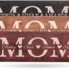 Mothers Day Gifts, Gift for Mom from Daughter, Son - Mom Sign Personalized w/Kids Names - 4 Wooden Colors, 5 Fonts, 2 Sizes