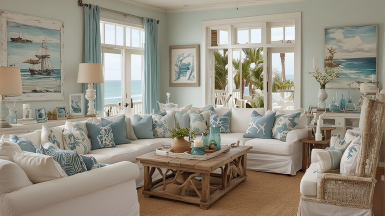 Coastal Decorating on A Budget